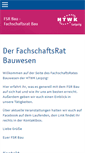 Mobile Screenshot of fsrbau.htwk-leipzig.de
